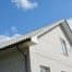 House rooftop with asbestos